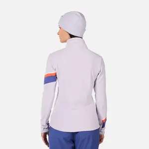 Women's 1/2 zip fleece Rossignol Strawpile image-1