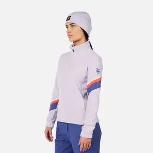 Women's 1/2 zip fleece Rossignol Strawpile image-2