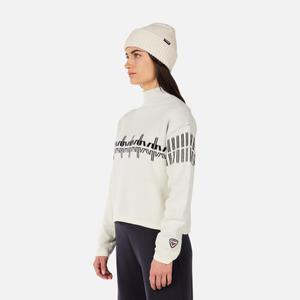 Pull de gola alta com padrões para mulher Rossignol image-2