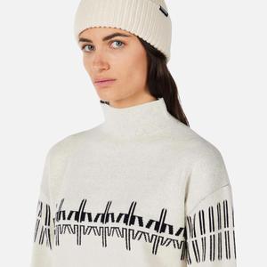 Pull de gola alta com padrões para mulher Rossignol image-4