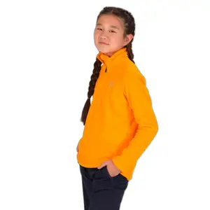 Dívčí mikina s polo zipem z fleecu Rossignol image-2