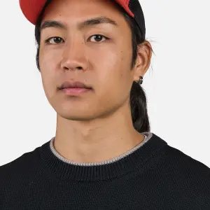 Sweater de gola redonda em malha Rossignol image-5