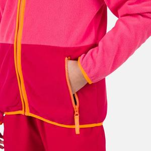 fleece met volledige rits voor kinderen Rossignol Strawpile image-5