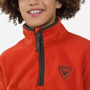 Dětská polarová mikina 1/2 zip Rossignol Strawpile image-4