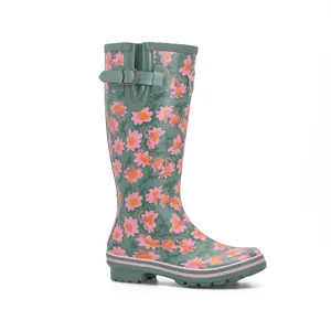 Women's rain boots Rouchette Daisies