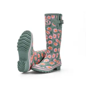Women's rain boots Rouchette Daisies image-2