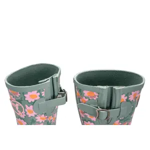 Women’s ankle rain boots Rouchette Daisies image-4