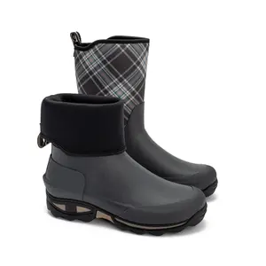 Bottes de pluie Rouchette Clean Plaid image-4