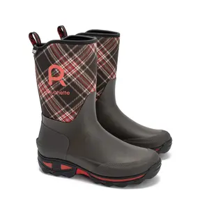 Bottes de pluie Rouchette Clean Plaid image-2