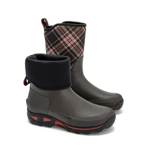 Bottes de pluie Rouchette Clean Plaid image-3