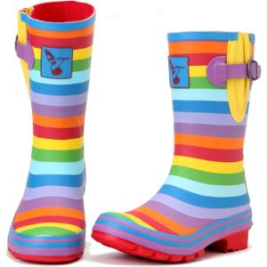 Women’s ankle rain boots Rouchette Rainbow image-1