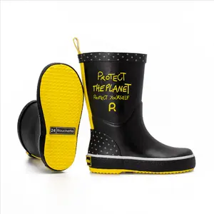 Botas de chuva para bebé Rouchette Protect The Planet image-2