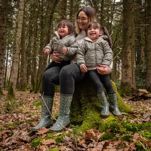 Botas de chuva para mulher Rouchette Cares For Nature image-3