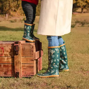 Women's natural rubber boots Rouchette Talvi image-6