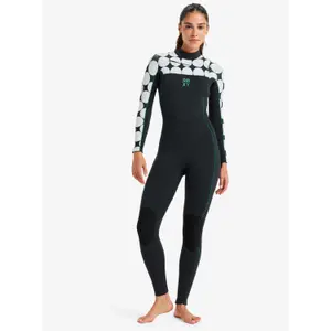 Női teljes overall Roxy Rise Natural 3/2 Less-Zip