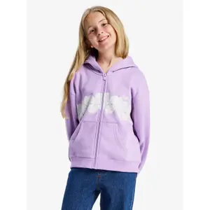 Girl's zip-up hoodie Roxy Midnight Hike Brushed image-0