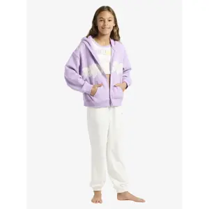 Girl's zip-up hoodie Roxy Midnight Hike Brushed image-1