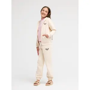 Girl's zip-up hoodie Roxy Surf Feeling Brushed image-3