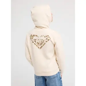 Felpa da bambina con cappuccio Roxy Surf Feeling Brushed VT image-4
