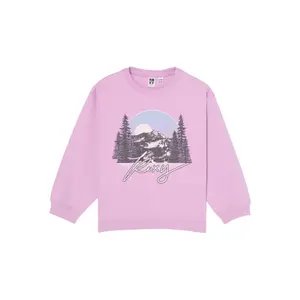 Sweatshirt girl Roxy Morning Hike Brushed image-0