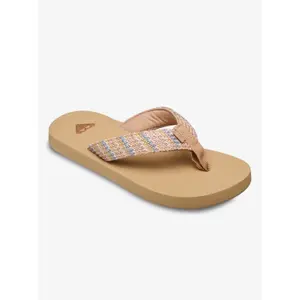 Girl's flip-flops Roxy Porto Raffia image-1