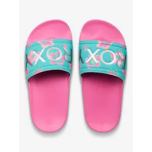 Chinelas estampadas para menina Roxy Slippy II image-4