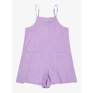 Short Strap Romper Girl Roxy Lavender Haze