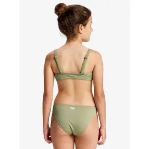 2-piece swimsuit for girls Roxy Solid Active RG image-1
