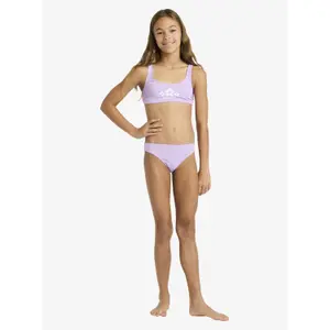 2-piece swimsuit for girls Roxy Solid Active RG image-1