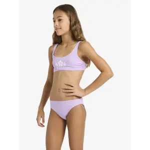 2-piece swimsuit for girls Roxy Solid Active RG image-3