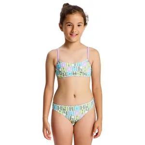 2-piece swimsuit for girls Roxy Letter Up image-0
