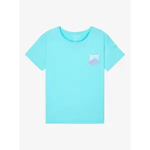 Organic Cotton T-Shirt Girl Roxy Lilyregular Night Vintage image-0