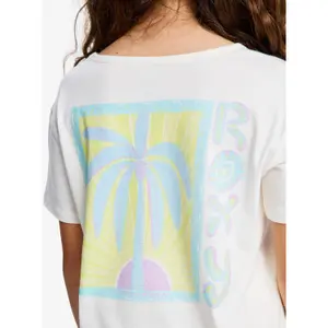 Organic Cotton T-Shirt Girl Roxy Lilyregular Night Vintage image-3