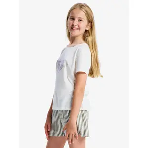 Organic Cotton T-Shirt Girl Roxy Lilyregular Night image-3
