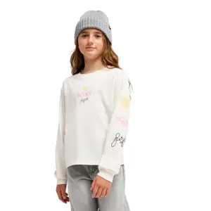 Girl's long sleeve T-shirt Roxy Orchidregular image-0