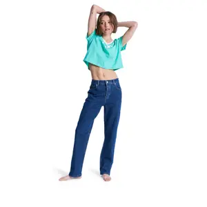 Straight Jeans for Women Roxy Moonrise Long Mid image-0