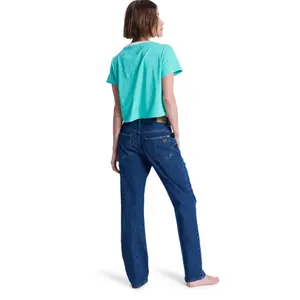 Straight Jeans for Women Roxy Moonrise Long Mid image-2