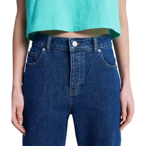 Straight Jeans for Women Roxy Moonrise Long Mid image-3