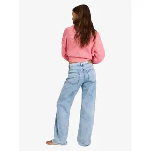 Women's loose-fitting jeans Roxy Dawn Patrol Mid image-6
