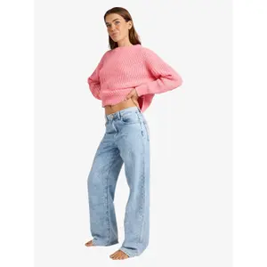 Women's loose-fitting jeans Roxy Dawn Patrol Mid image-3