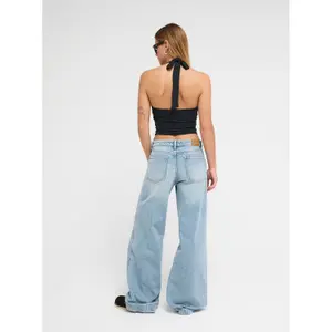 Wide Leg Women's Jeans Roxy Sun And Done image-3