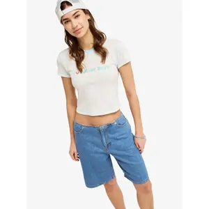 Women's jean shorts Roxy Cool Girl Longline image-4