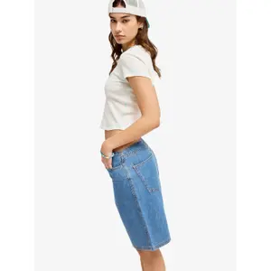 Women's jean shorts Roxy Cool Girl Longline image-6