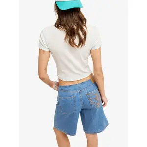 Women's jean shorts Roxy Cool Girl Longline image-2