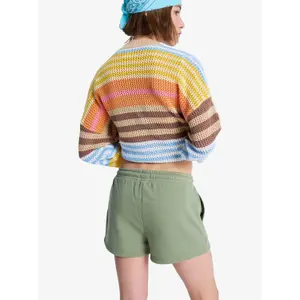 Women's Elastic Waist Shorts Roxy Surf Stoked Terry image-3