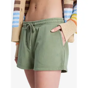 Women's Elastic Waist Shorts Roxy Surf Stoked Terry image-2