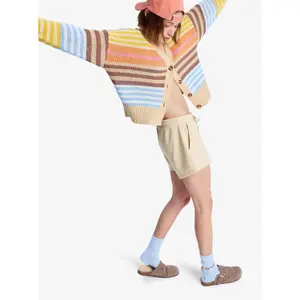 Women's Elastic Waist Shorts Roxy Surf Stoked Terry image-4