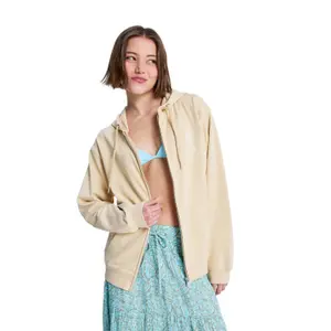 Women's zip-up hoodie Roxy Surf Stoked Terry image-0