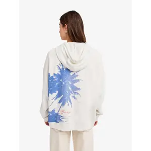 Women's hooded sweatshirt Roxy Lineup Oversized image-2