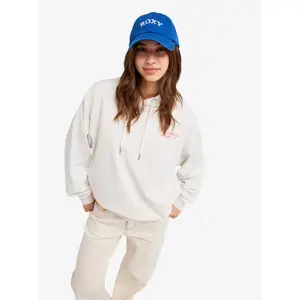 Women's hooded sweatshirt Roxy Lineup Oversized image-3